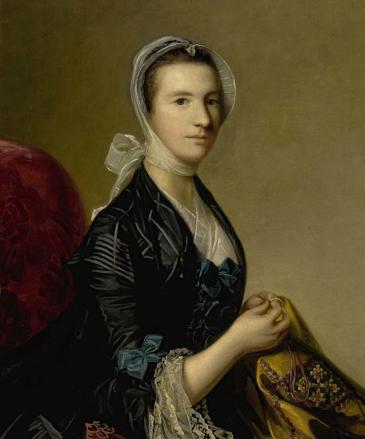 Portrait Of Mrs Jubb by Sir Joshua Reynolds