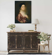 Portrait Of Mrs Richards by Thomas Gainsborough