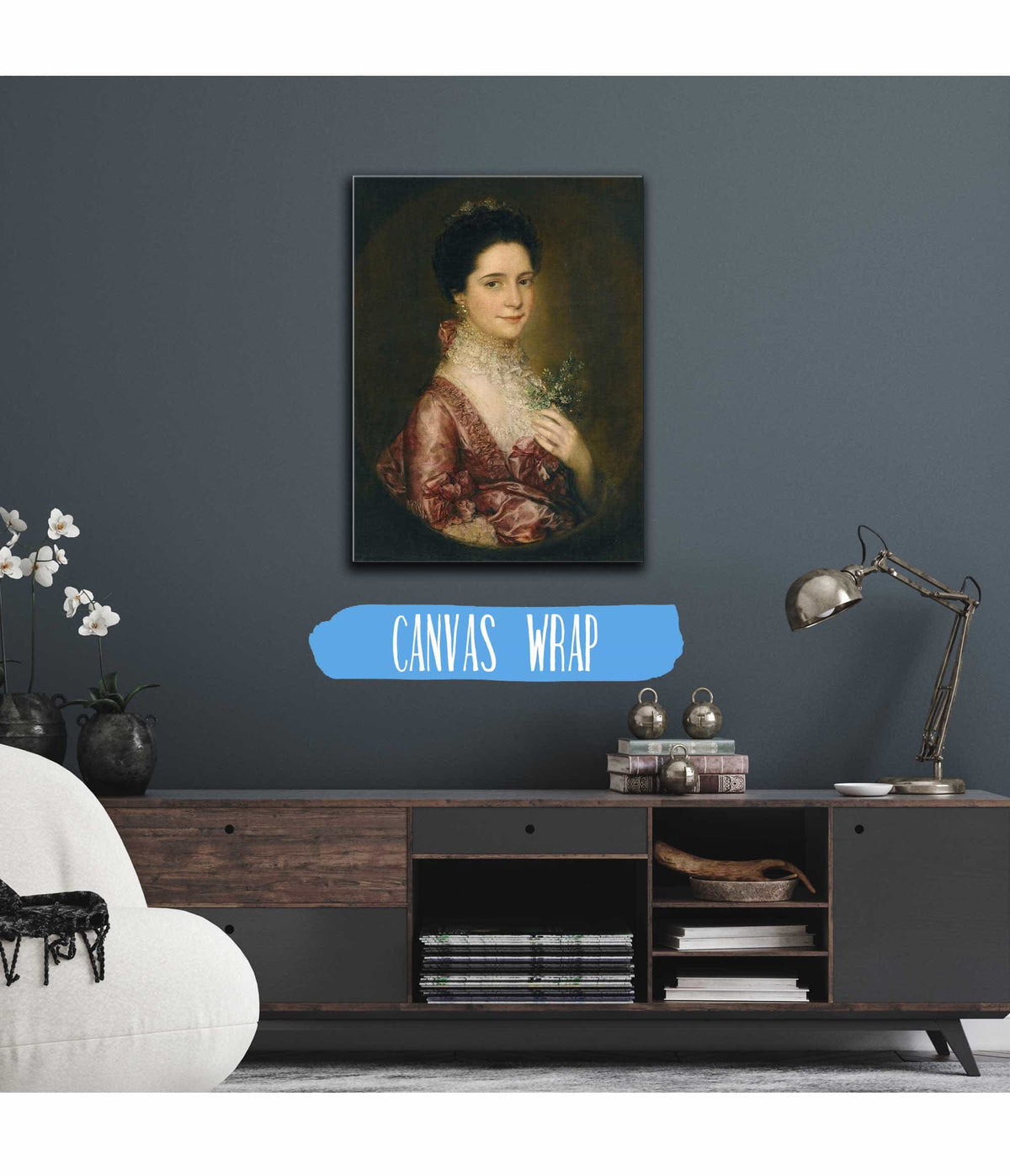 Portrait Of Mrs Richards by Thomas Gainsborough