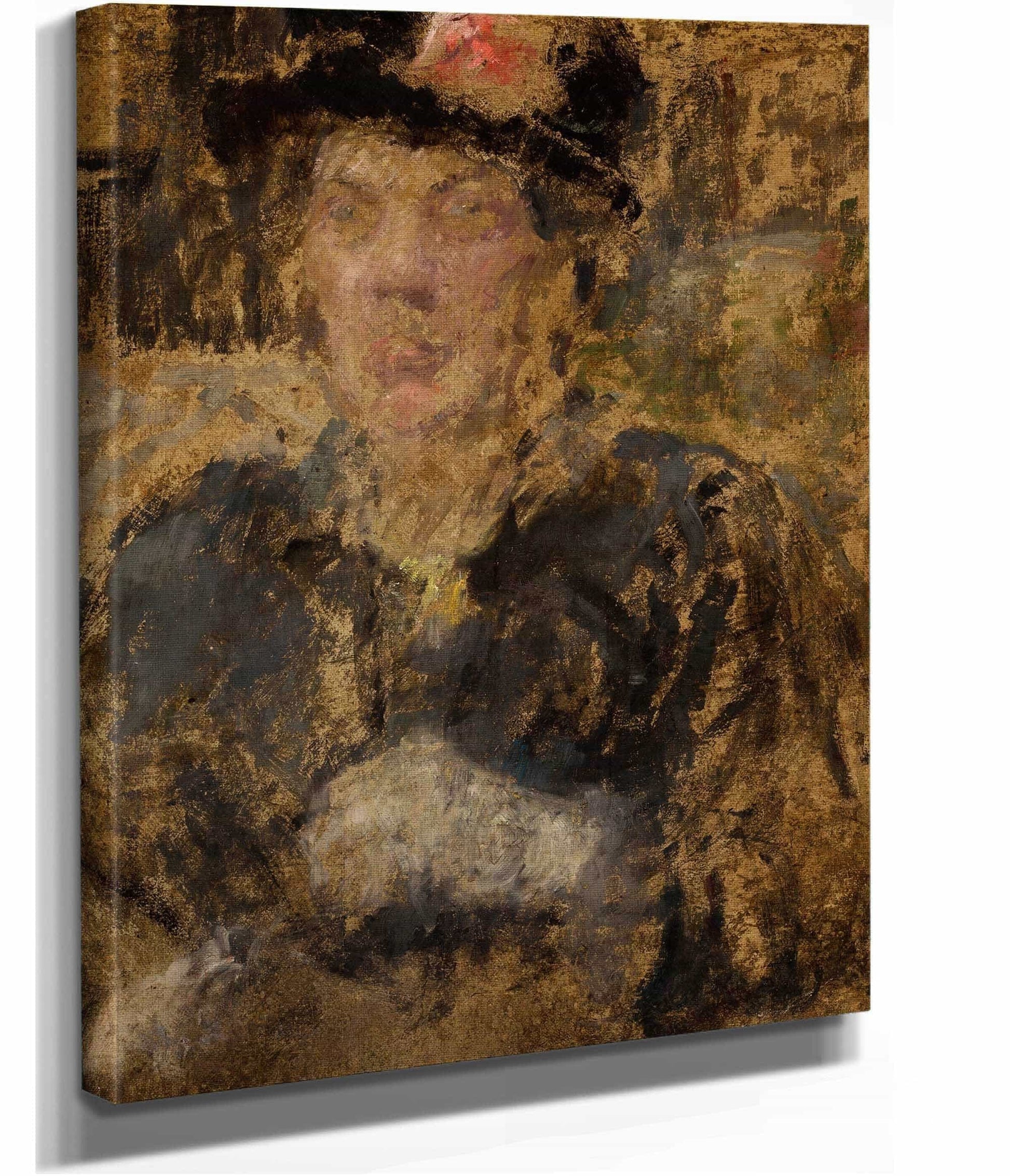Portrait Of Mrs Roubaud by Olga Boznanska