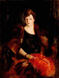 Portrait Of Mrs William Preston Harrison by Robert Henri