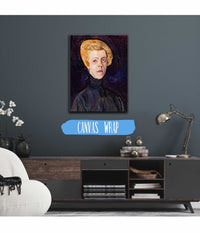 Portrait Of Ms T by Zygmunt Waliszewski