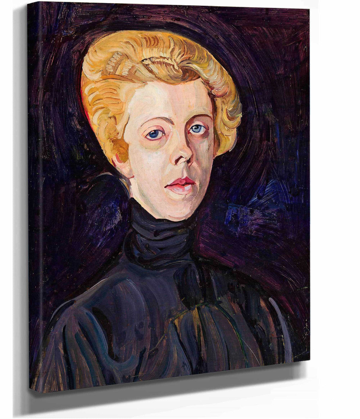 Portrait Of Ms T by Zygmunt Waliszewski