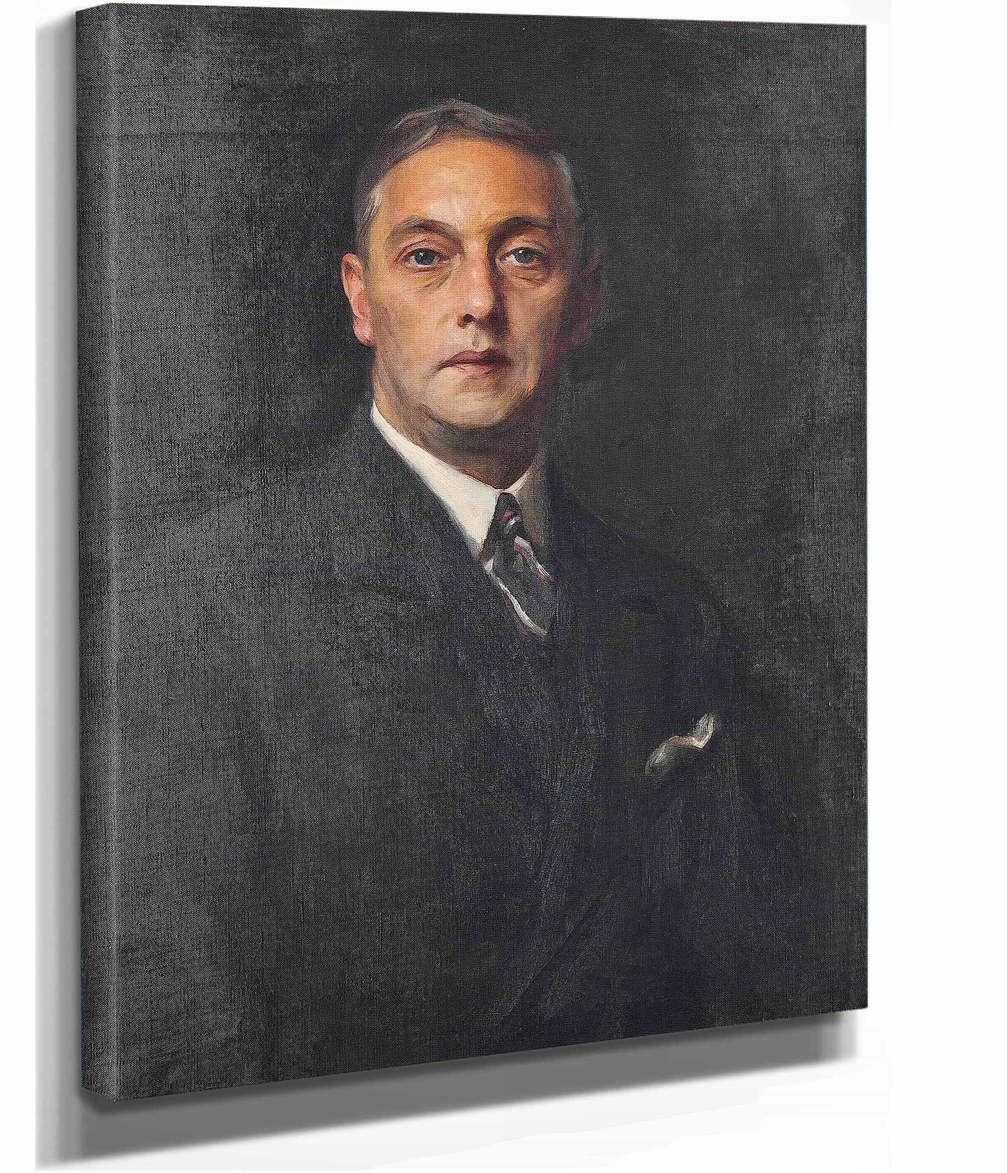 Portrait Of Norman Louis Cappel Esq by Philip Alexius De Laszlo