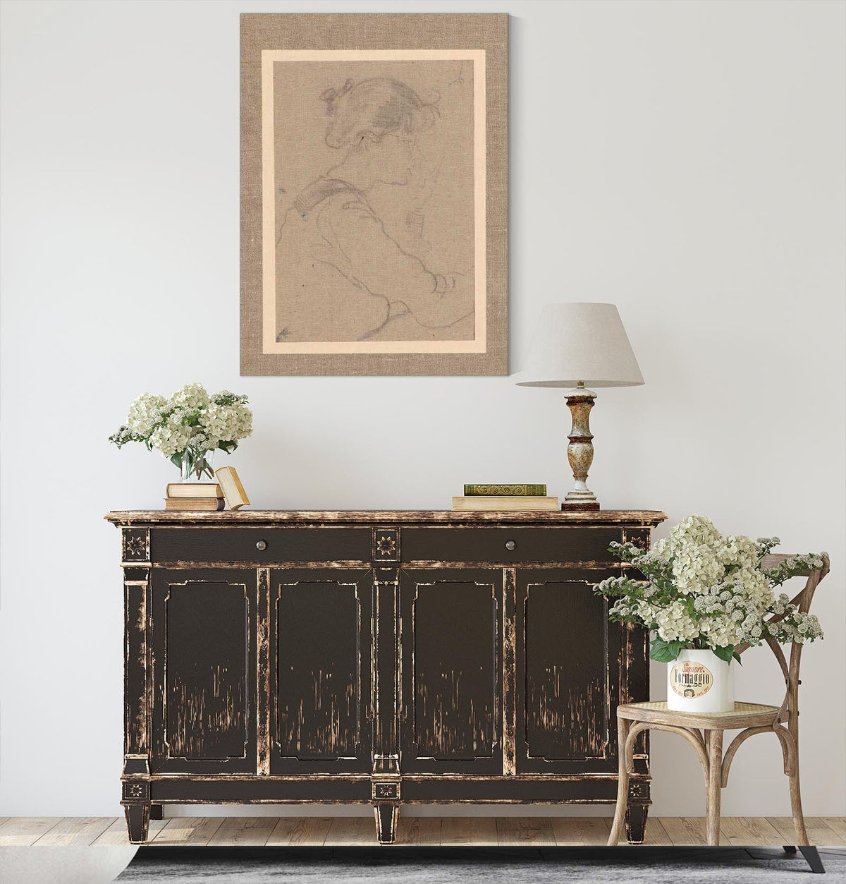 Portrait Of Nvporoshina A Pupil Of Nsklifosovskys School by Zygmunt Waliszewski