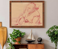 Portrait Of Painter Nikolay V Sklifosovsky by Zygmunt Waliszewski