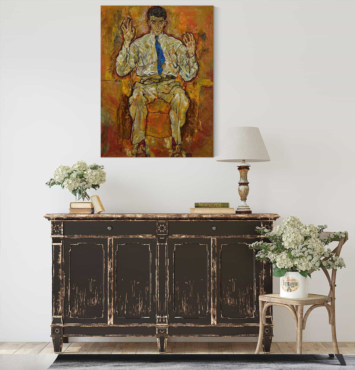 Portrait Of Paris Von Gutersloh  by Egon Schiele