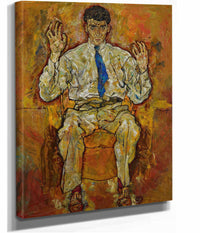 Portrait Of Paris Von Gutersloh  by Egon Schiele