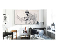 Portrait Of Pere Ferran Painting by Santiago Rusinol