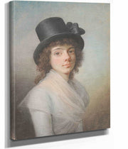 Portrait Of Petronella Cornelia Romeling by Jens Juel
