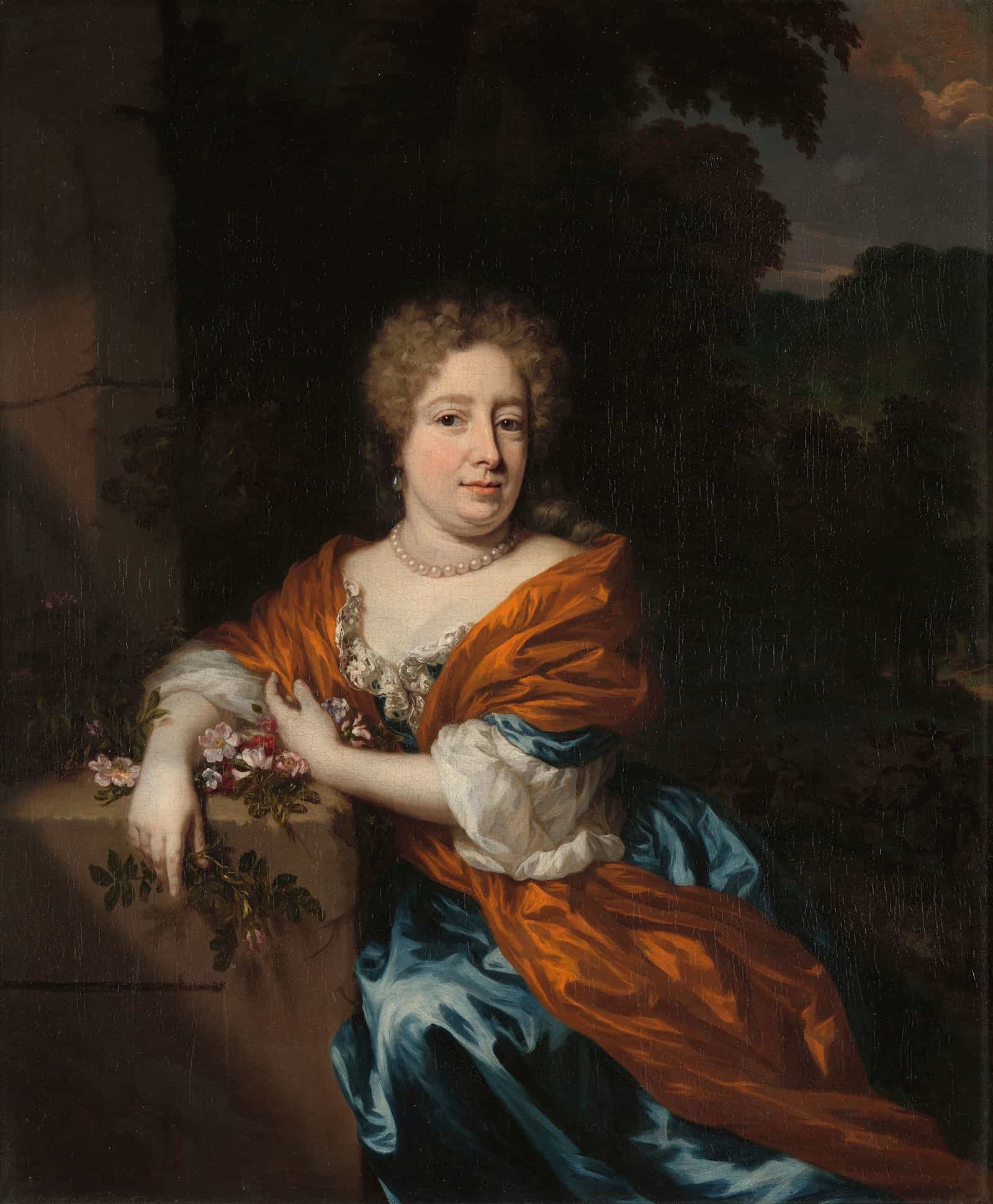 Portrait Of Petronella Dunois  by Nicolaes Maes