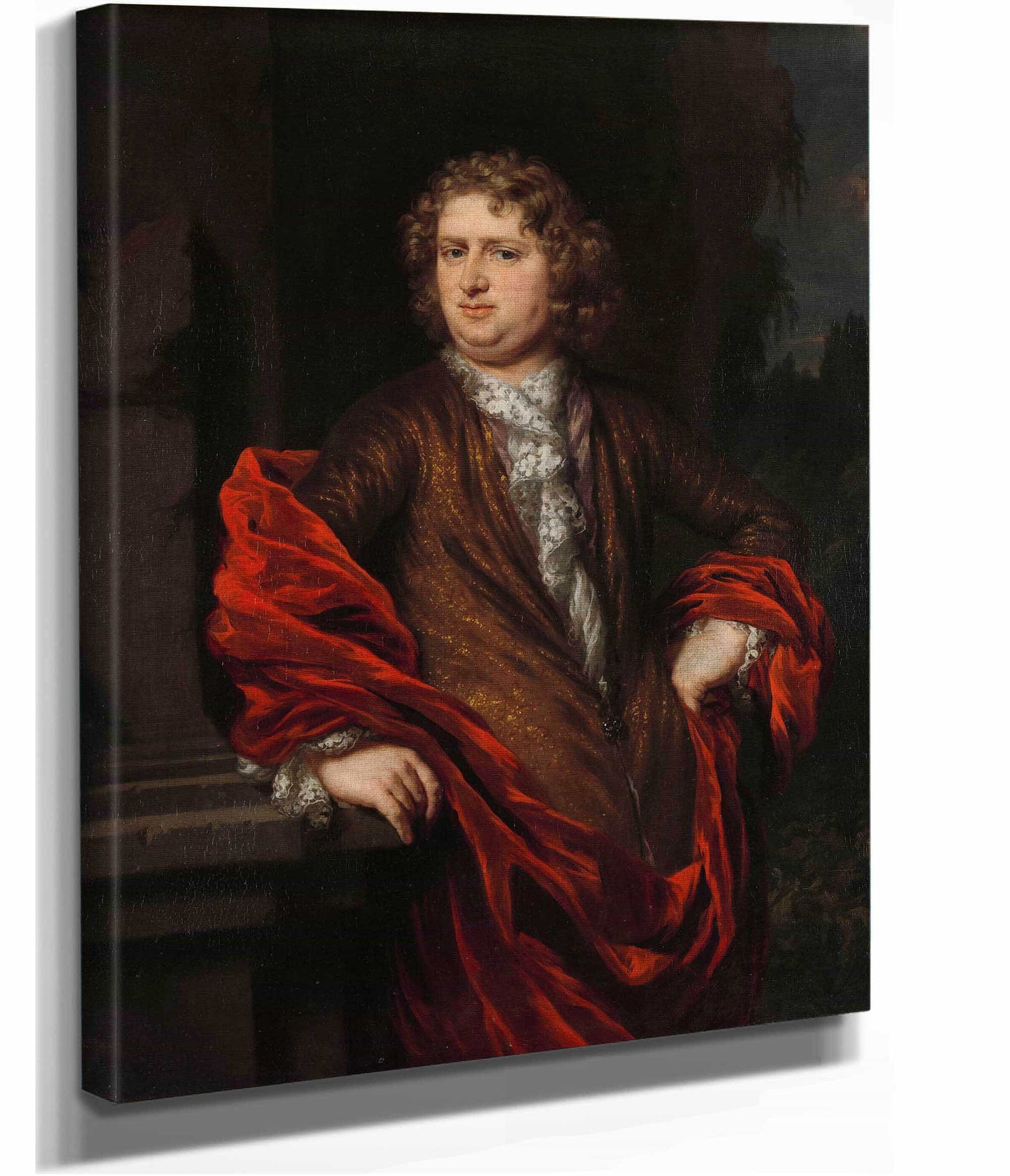 Portrait Of Pieter Groenendijk  by Nicolaes Maes