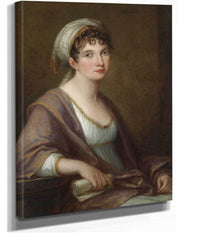 Portrait Of Princess Franziska Von Kaunitz Rietberg by Angelica Kauffmann