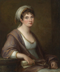 Portrait Of Princess Franziska Von Kaunitz Rietberg by Angelica Kauffmann
