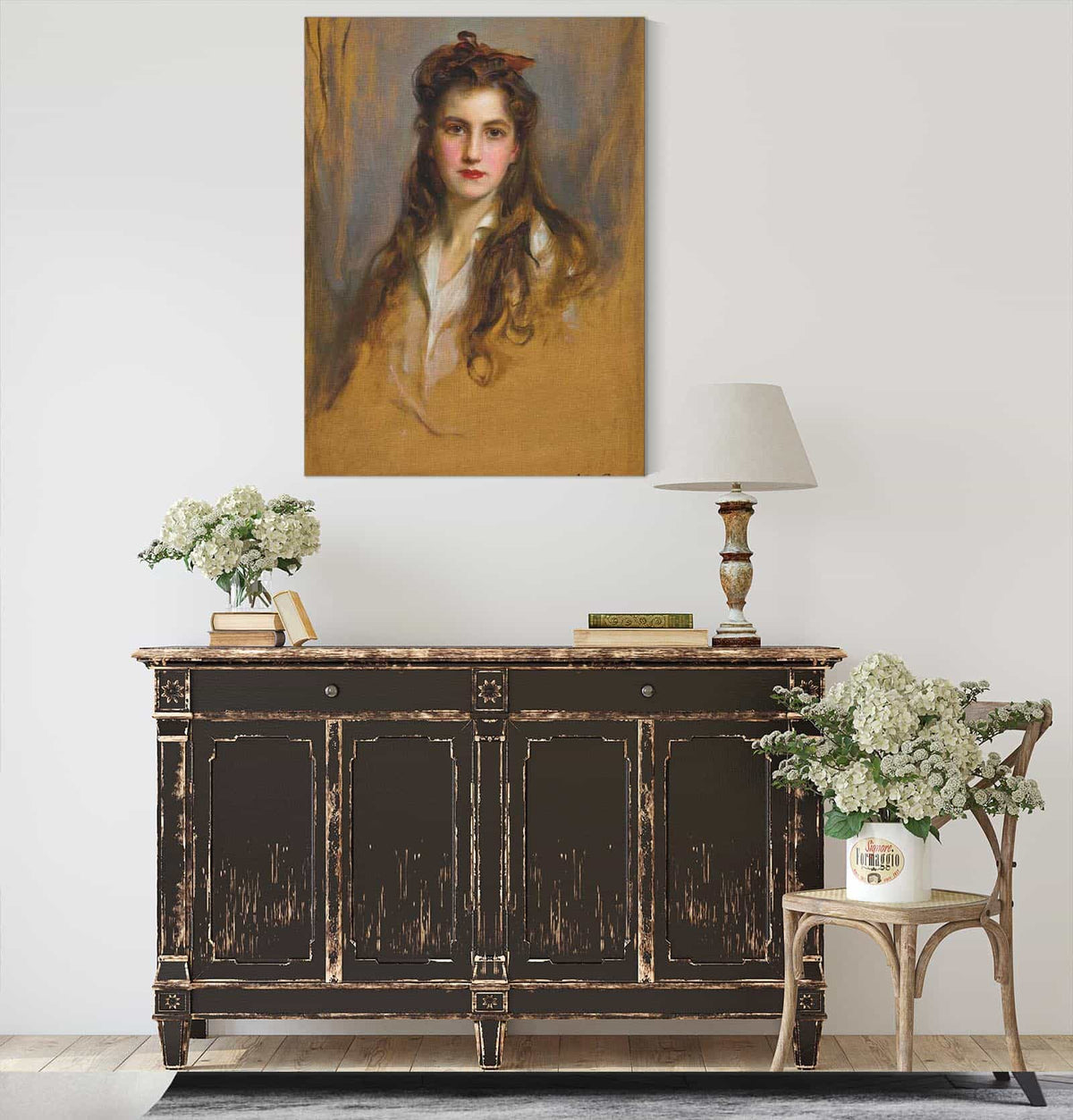 Portrait Of Princess Nina Georgievna  by Philip Alexius De Laszlo