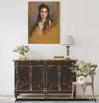 Portrait Of Princess Nina Georgievna  by Philip Alexius De Laszlo