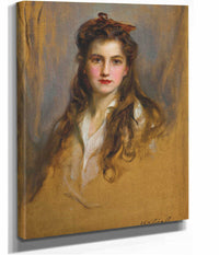 Portrait Of Princess Nina Georgievna  by Philip Alexius De Laszlo