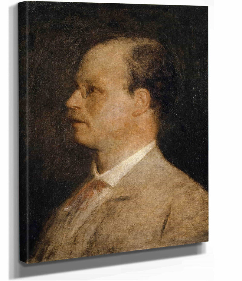 Portrait Of Prof Fritz Burckhardt Brenner by Arnold Bocklin