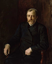 Portrait Of Professor Carl Gustaf Estlander by Albert Edelfelt
