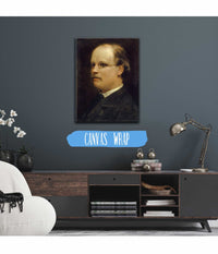 Portrait Of Professor Fritz Burckhardt Brenner by Arnold Bocklin