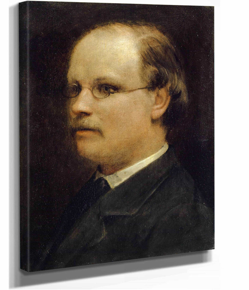 Portrait Of Professor Fritz Burckhardt Brenner by Arnold Bocklin