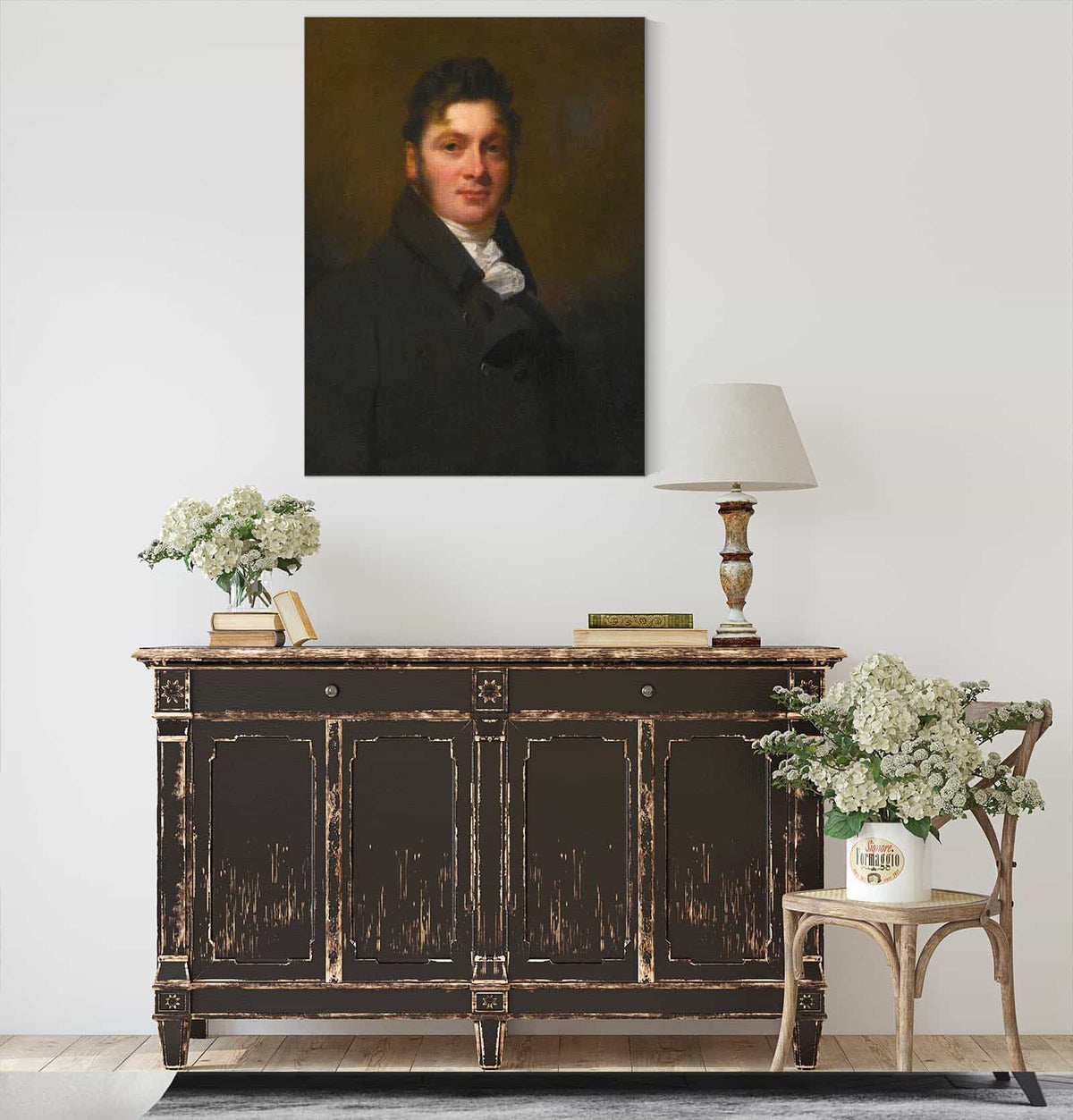 Portrait Of Ralph Anthony Ironside Of Tannochside Lanarkshire by Sir Henry Raeburn