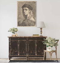 Portrait Of Raphael by Angelica Kauffmann