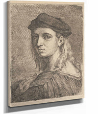 Portrait Of Raphael by Angelica Kauffmann