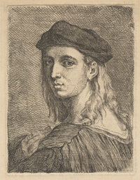 Portrait Of Raphael by Angelica Kauffmann