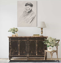 Portrait Of Renoir Third Plate by Jean Louis Forain