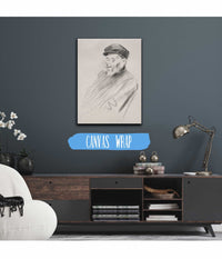 Portrait Of Renoir Third Plate by Jean Louis Forain