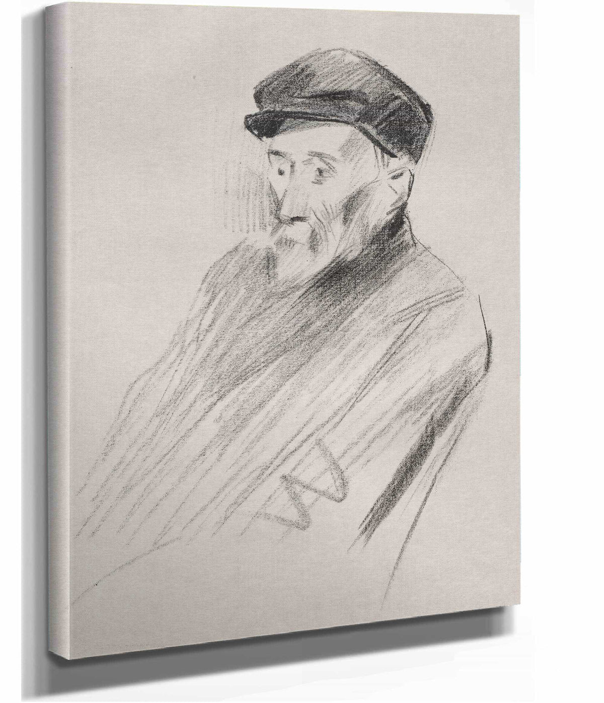 Portrait Of Renoir Third Plate by Jean Louis Forain