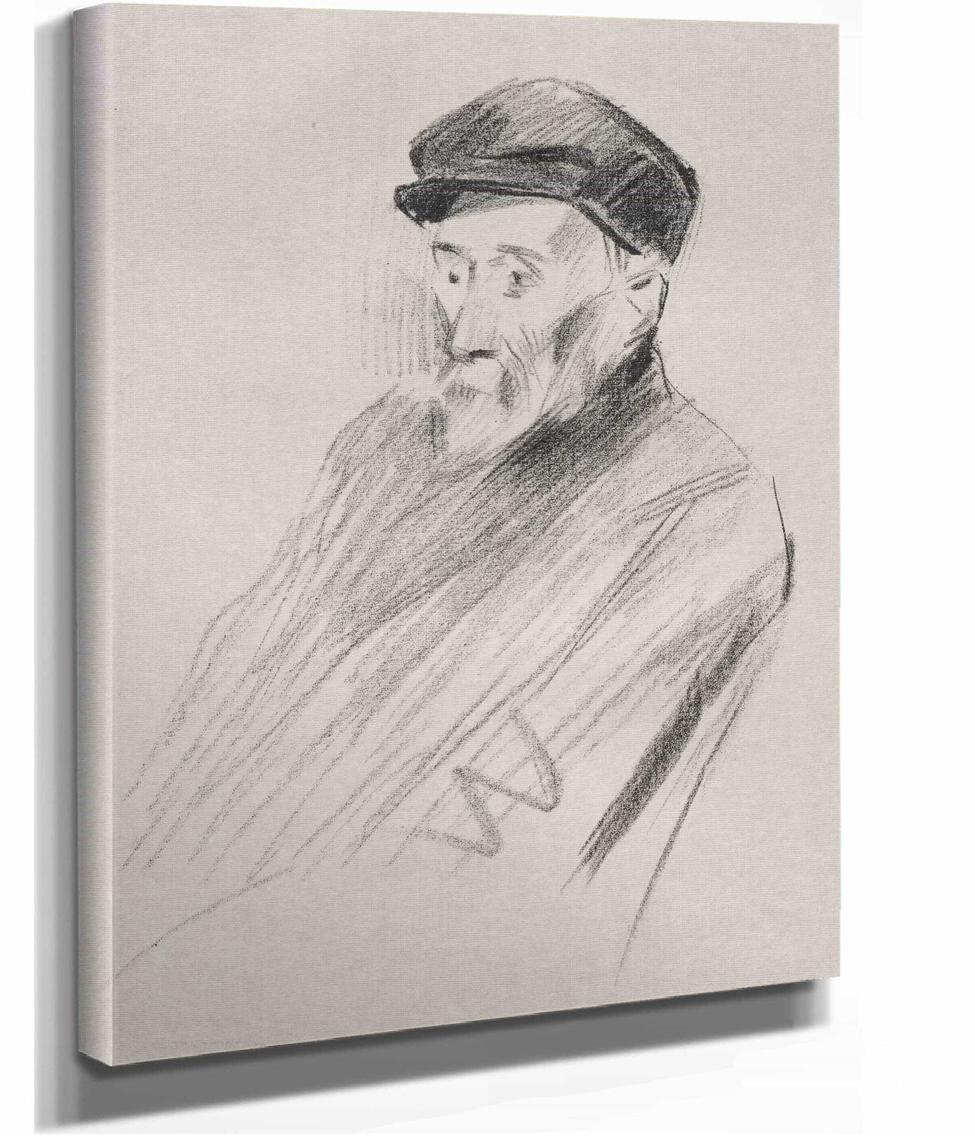 Portrait Of Renoir Third Plate by Jean Louis Forain