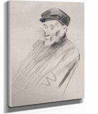 Portrait Of Renoir Third Plate by Jean Louis Forain