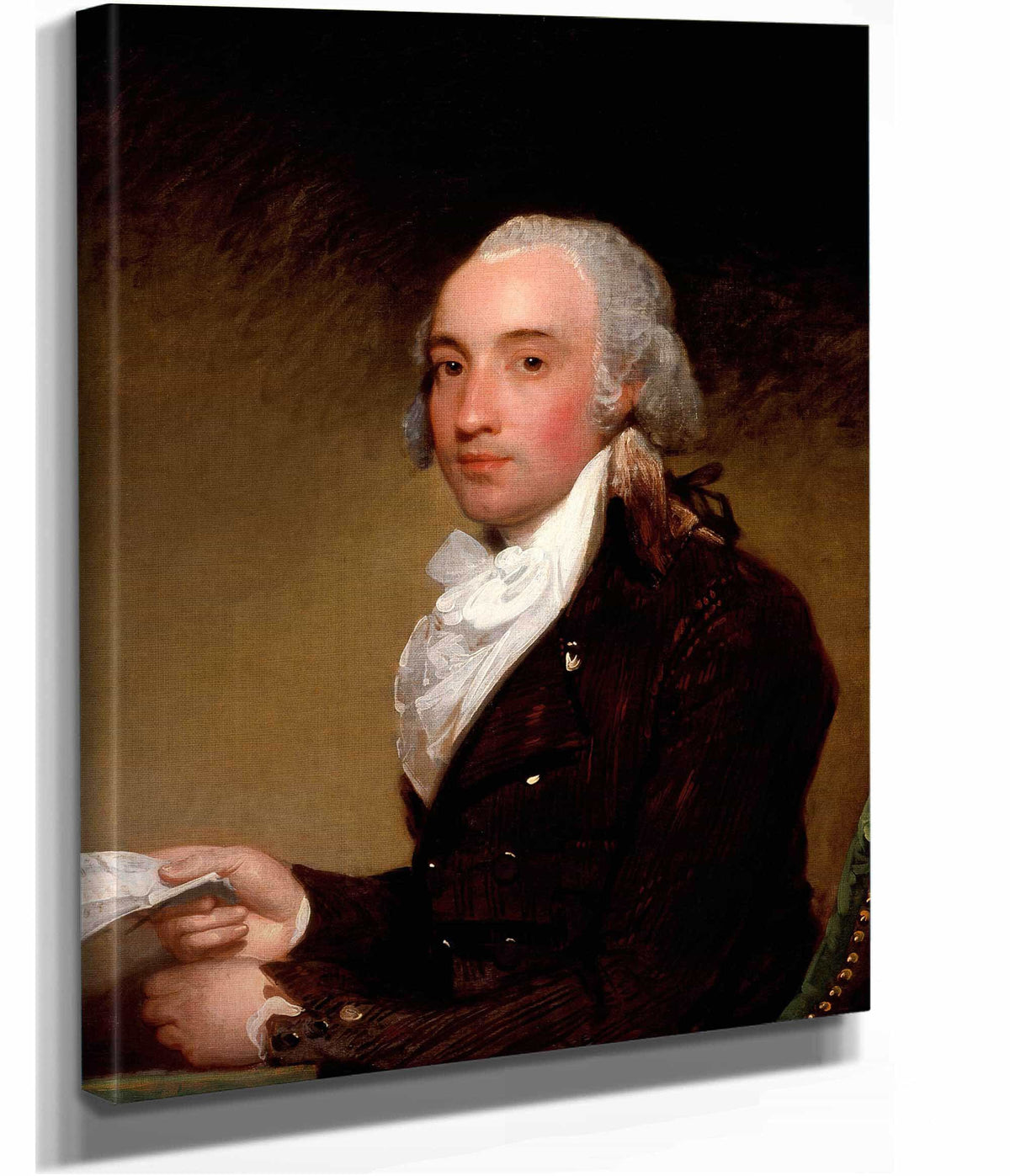 Portrait Of Richard Barrington Later Fourth Viscount Barrington by Gilbert Stuart