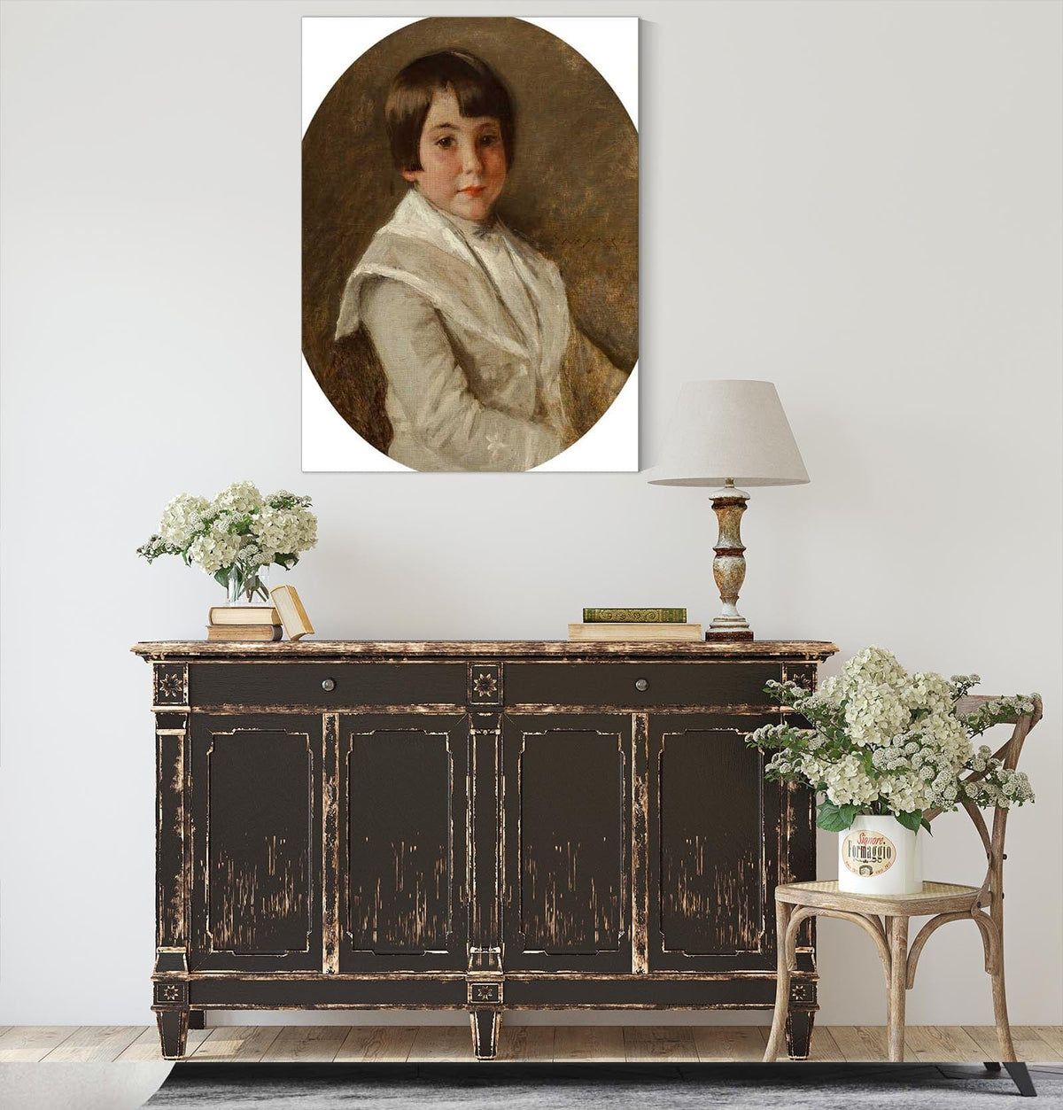 Portrait Of Roland Dana Chase by William Merritt Chase