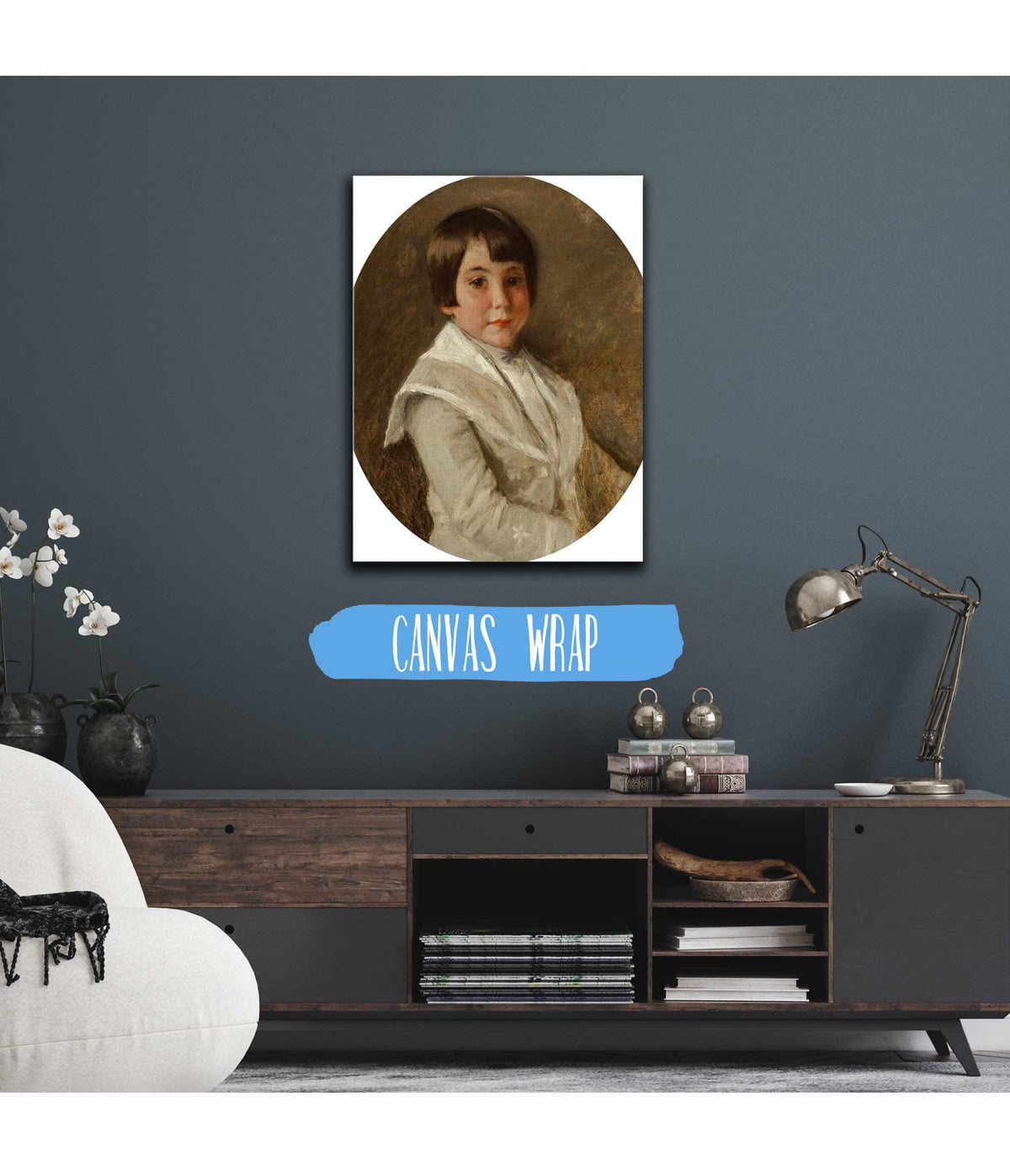 Portrait Of Roland Dana Chase by William Merritt Chase