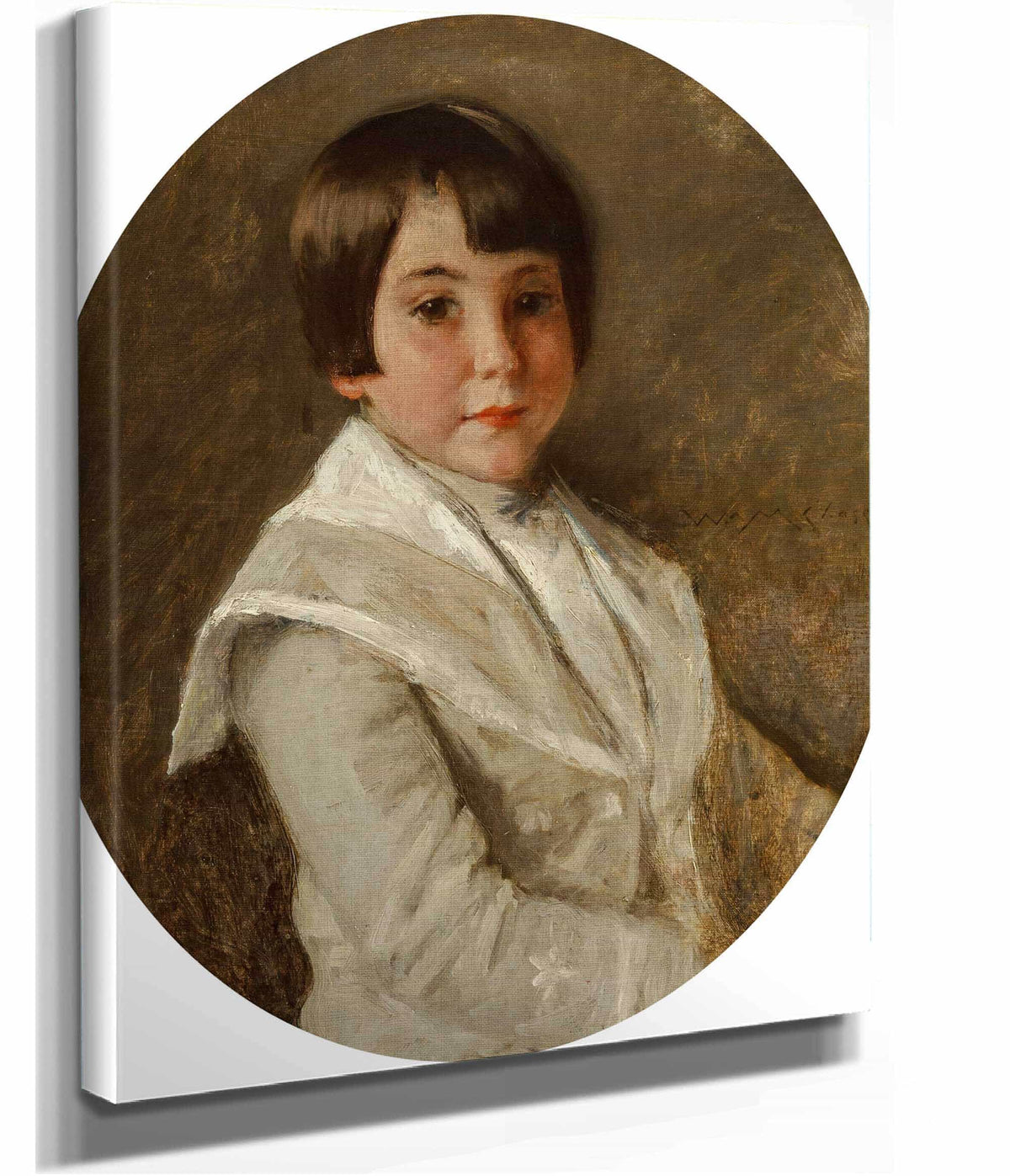 Portrait Of Roland Dana Chase by William Merritt Chase