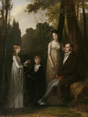 Portrait Of Rutger Jan Schimmelpenninck And His Family  by Pierre Paul Prudhon
