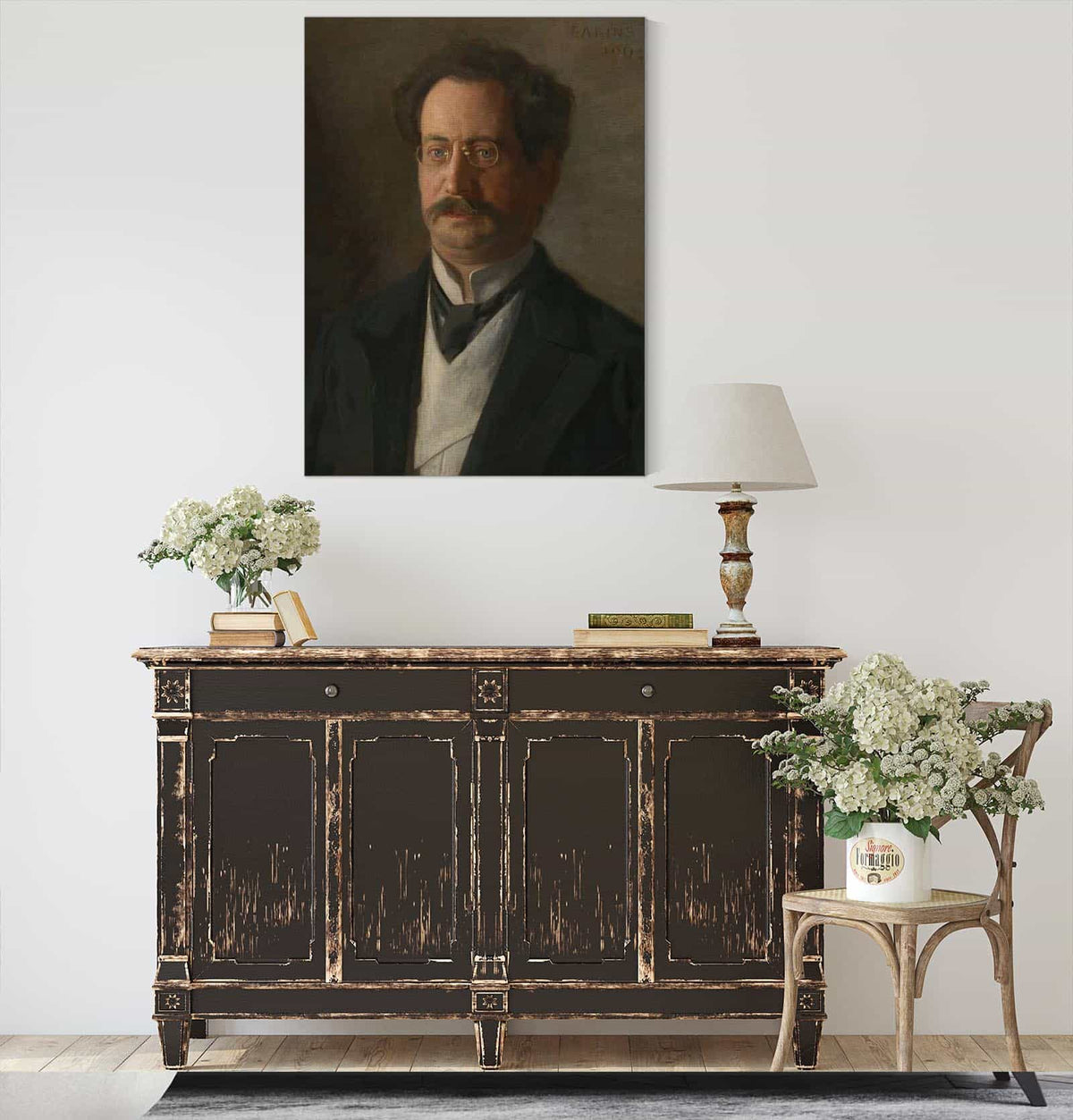 Portrait Of Samuel Myers by Thomas Eakins