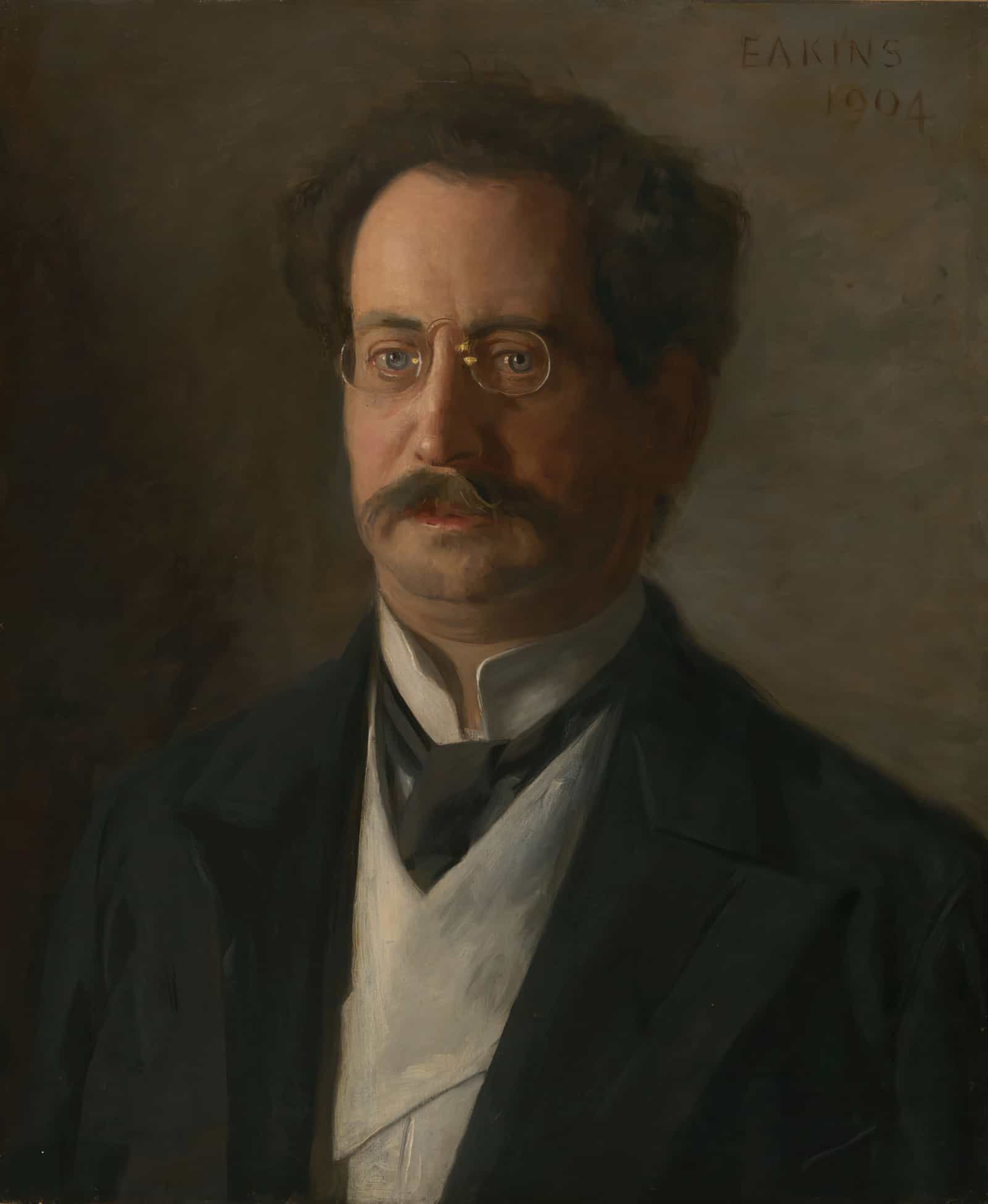 Portrait Of Samuel Myers by Thomas Eakins