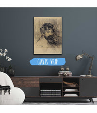 Portrait Of Santiago Rusinol by Ramon Casas