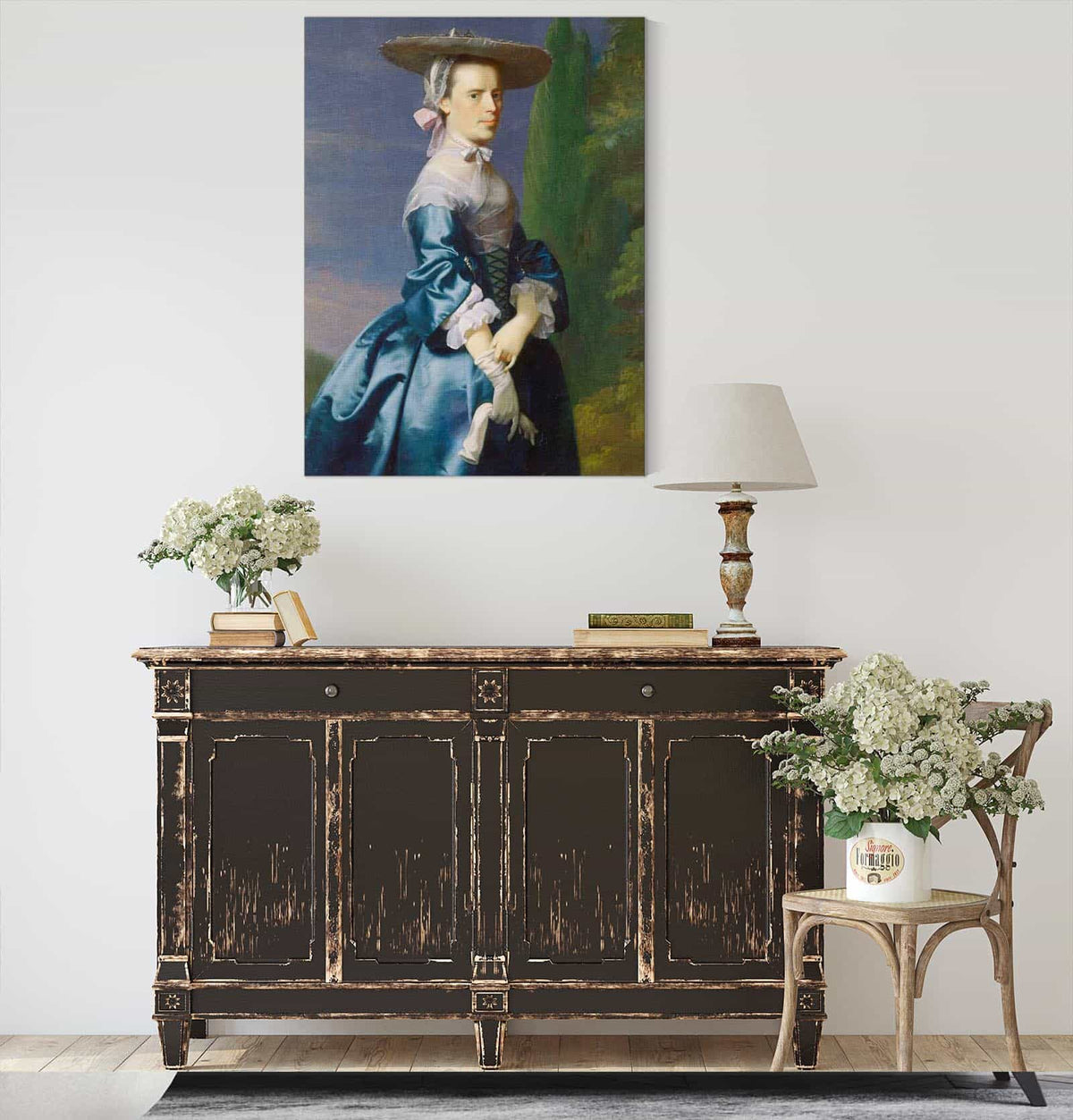 Portrait Of Sarah Allen Nee Sargent by John Singleton Copley