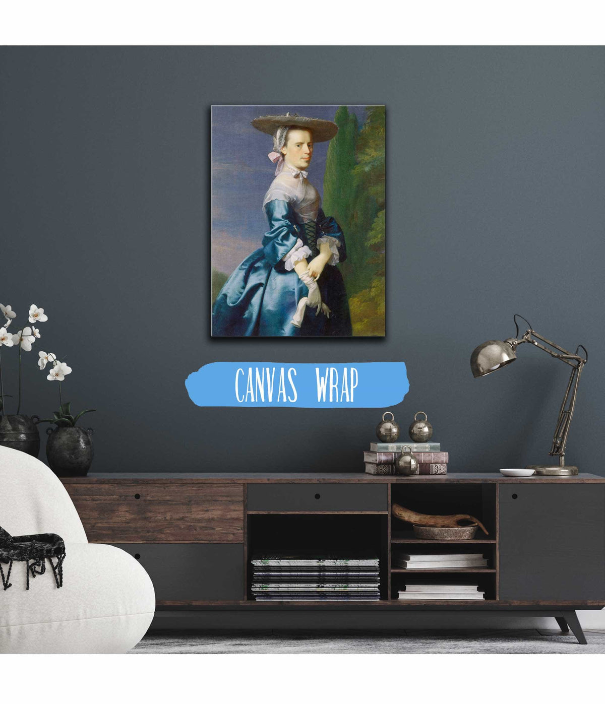 Portrait Of Sarah Allen Nee Sargent by John Singleton Copley