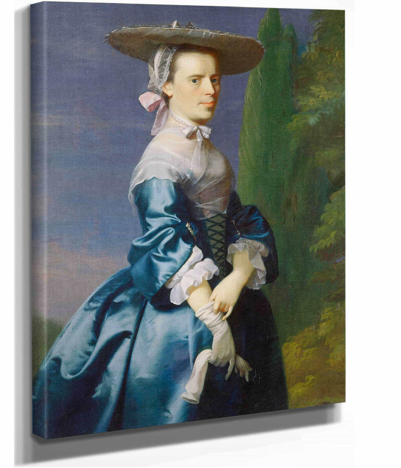 Portrait Of Sarah Allen Nee Sargent by John Singleton Copley