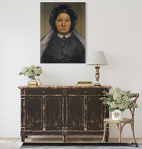 Portrait Of Sibylla Muller Kleyling by Arnold Bocklin