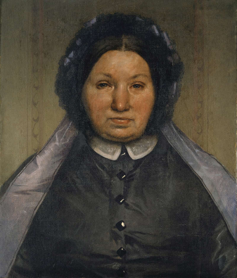 Portrait Of Sibylla Muller Kleyling by Arnold Bocklin