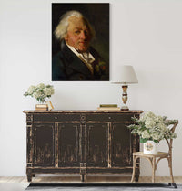 Portrait Of Simeon Bonnesoeur Bourginiere by Theodore Gericault