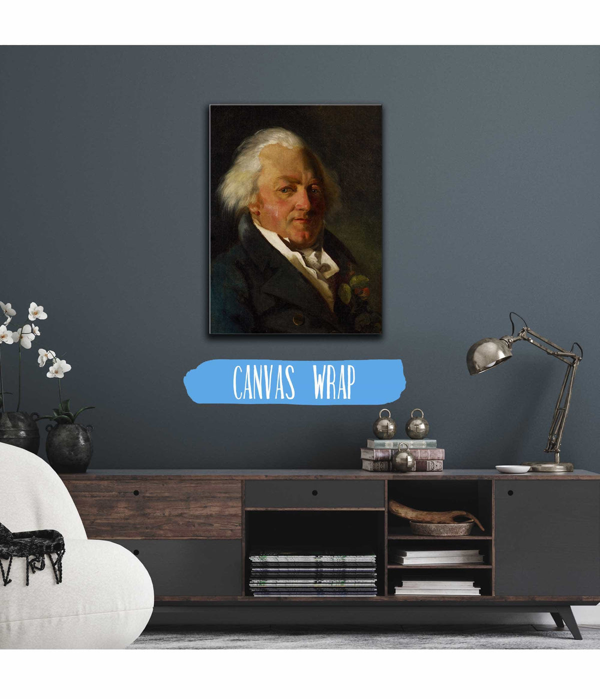 Portrait Of Simeon Bonnesoeur Bourginiere by Theodore Gericault