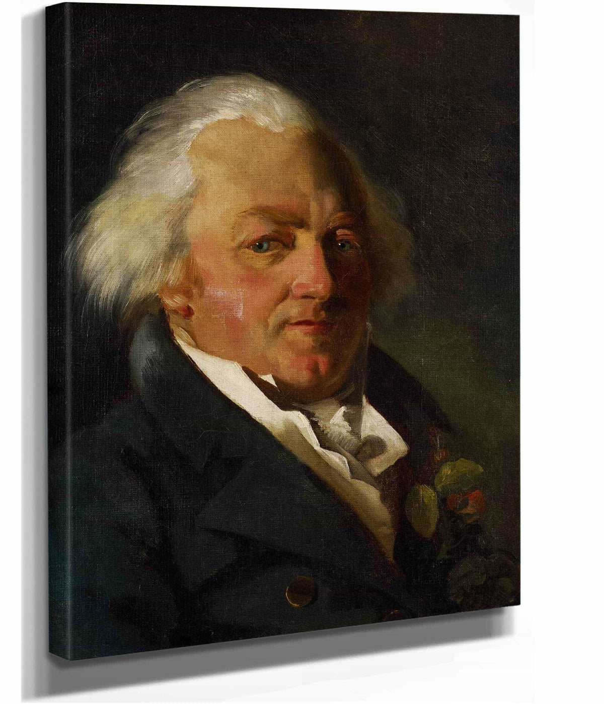 Portrait Of Simeon Bonnesoeur Bourginiere by Theodore Gericault